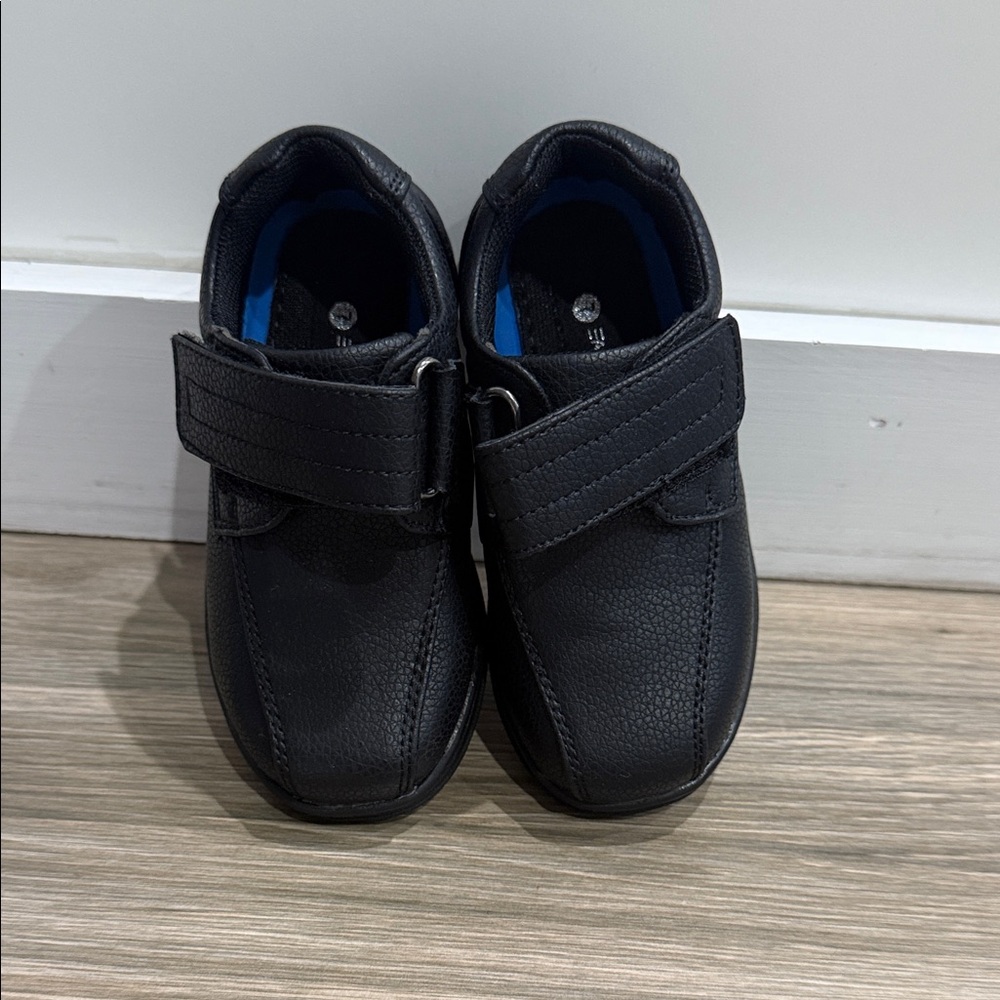 Classic Black Kids Dress Shoes